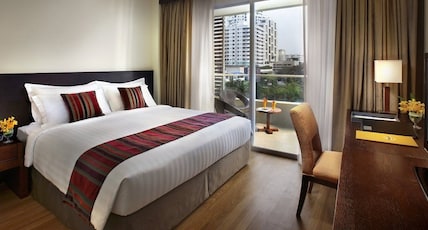Lohas Residences Sukhumvit Room Type - Lohas Premier Double Room with Balcony, Kitchenette and Bathtub Lohas Residences Sukhumvit Room Type - Lohas Premier Double Room with Balcony, Kitchenette and Bathtub