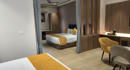 Hotel Three Seasons - Near Parikrama Marg Room Type - Family Suite Room WIth Free Mini Bar