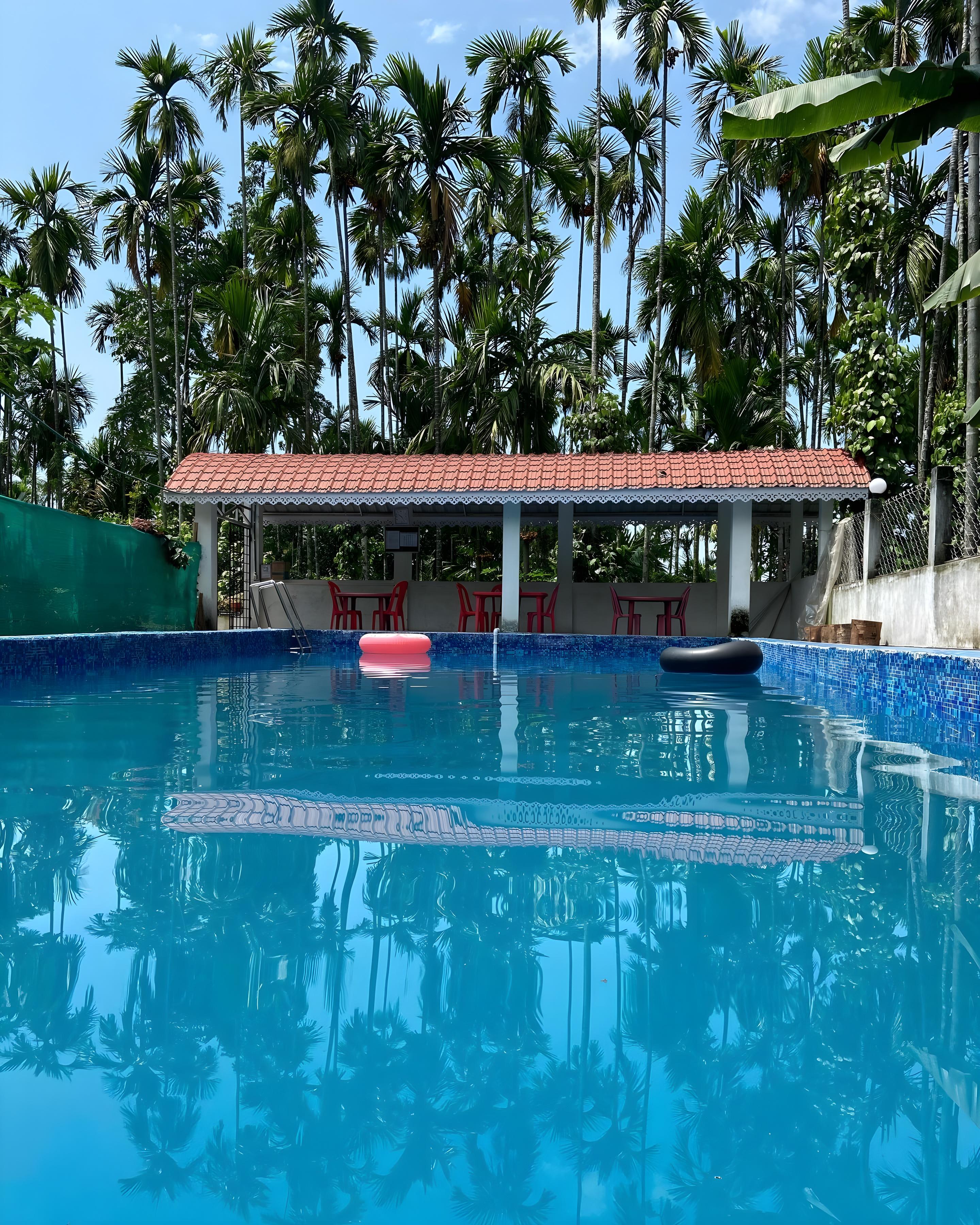 Thulung Shared Nature Stay With Swimming Pool | 3BR |FF By Homeyhuts - Tap to explore photos