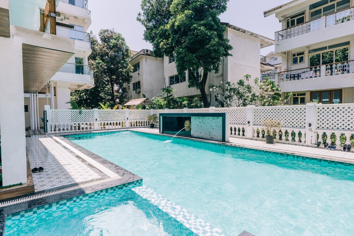 BOHObnb - 1BHK Duplex Penthouse with Terrace in Siolim - Tap to explore photos