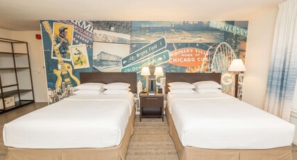 Hotel Versey Chicago Lincoln Park Room Type - 2 QUEEN BEDS CORNER
