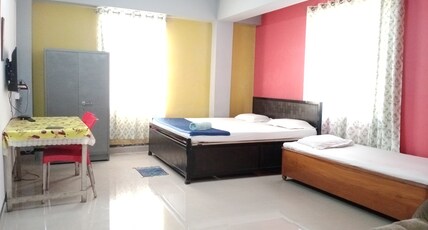 RI-SUN HOMESTAY Room Type - Twin Bed with attached bathroom (NON AC)