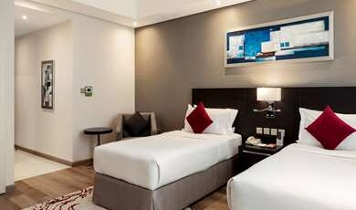 Ramada by Wyndham Dubai Barsha Heights Room Type - Deluxe Twin Room, Non-Smoking Ramada by Wyndham Dubai Barsha Heights Room Type - Deluxe Twin Room, Non-Smoking