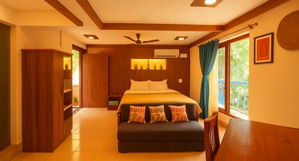 Apricot Service apartments in South Goa Room Type - Studio Apartment