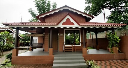 Crimson Bricks & Woods, Resort Style Cottages Karjat Room Type - Nivas with Jacuzzi - Quad Room