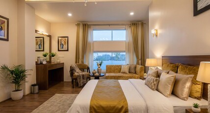 Hotel Luxe Haven Residency (2min drive to Airport) Room Type - Super Deluxe Room City View