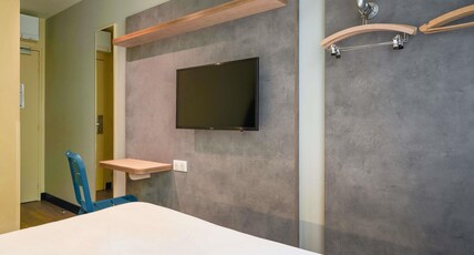 ibis budget Saint Maurice Room Type - Double Room with a large bed for 2 people