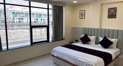 Hotel Sun Icon. Room Type - DELUXE ROOM WITH ALL FACILITES Hotel Sun Icon. Room Type - DELUXE ROOM WITH ALL FACILITES