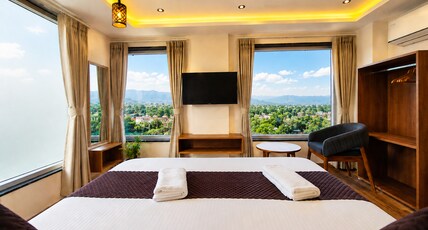 Hotel The Montara near Ganga Ghat Room Type - King Room with Mountain View