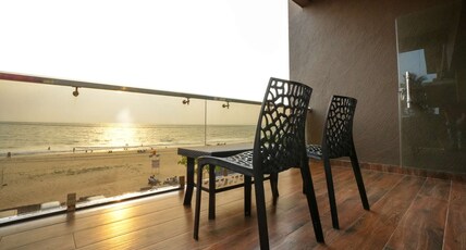 RK's Beach Front - Mangalore Room Type - Family Room Sea Front View