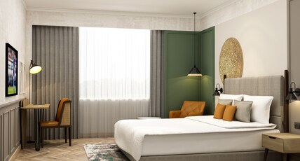 Sarovar Portico Srinagar Room Type - Deluxe room - 1 Double Bed