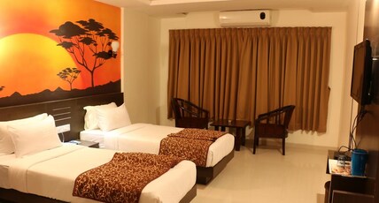 HOTEL REEVANTA Room Type - Deluxe Twin Double Bed