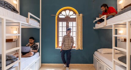 Madpackers Goa (Anjuna) | Pool Table & Bar Room Type - Bed in Superior 8Bed Mixed Ensuite