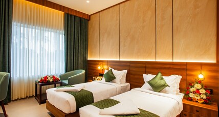 NOBLE RESIDENCY Room Type - Deluxe Twin bed rooms