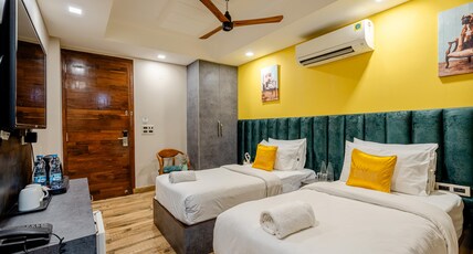 Lime Tree Hotel near Medanta Room Type - Deluxe Twin Room