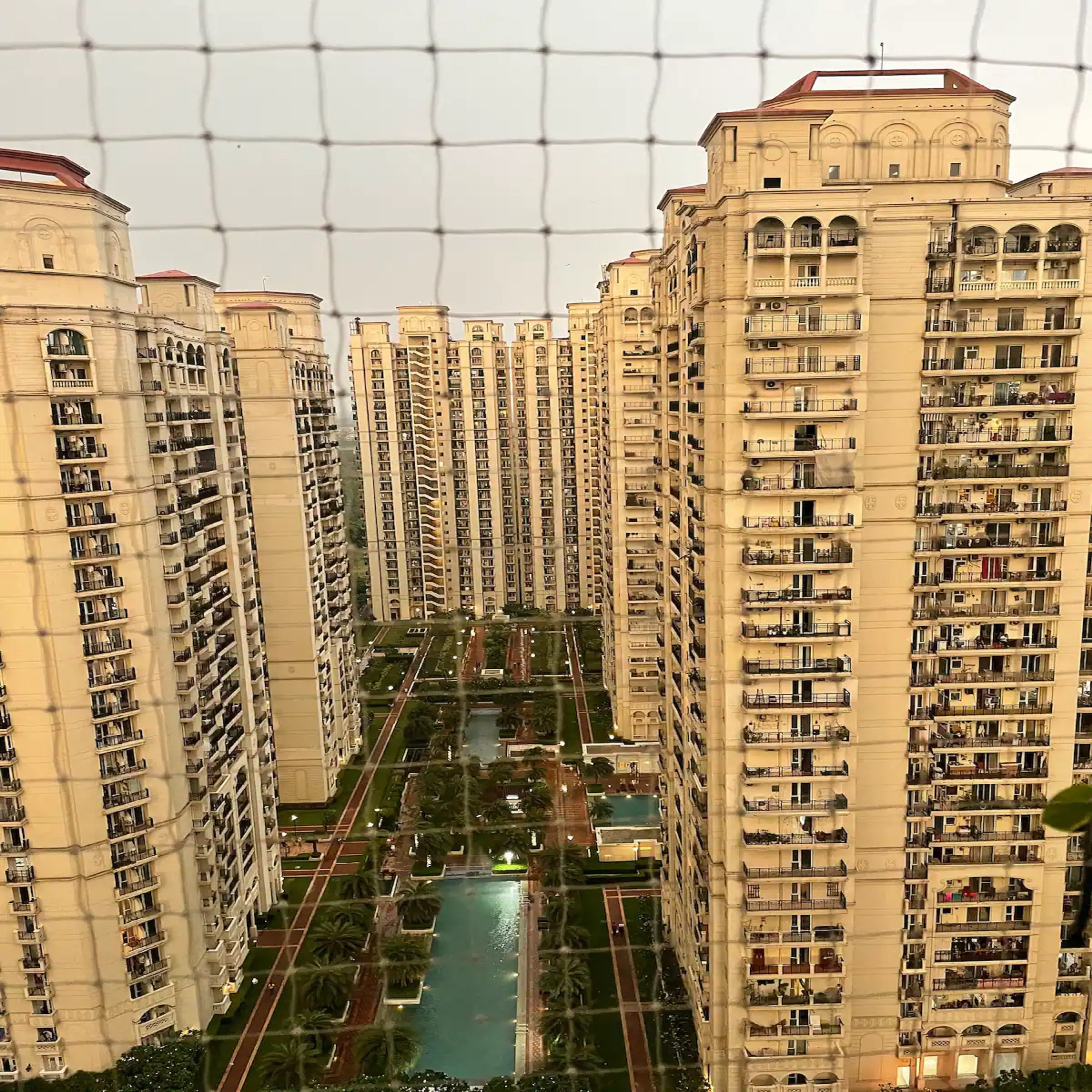 Studio Apartment at DLF Greens (First High Rise Complex of Delhi) - Tap to explore photos