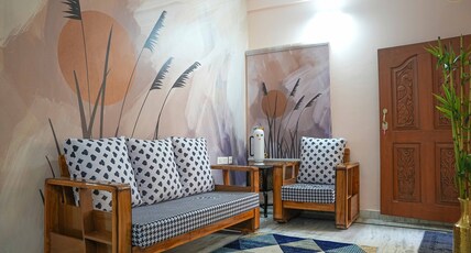 Yellow Bells Serviced Apartments Gachibowli Room Type - 1BHK Apartment