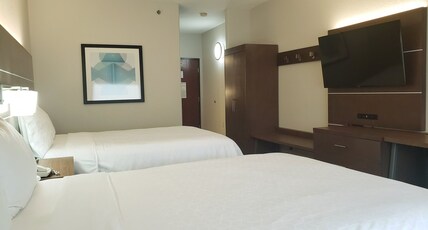 Holiday Inn Express Hotel and Suites Weslaco Room Type - 2 Queen Communication Mobility Accessible Shower Holiday Inn Express Hotel and Suites Weslaco Room Type - 2 Queen Communication Mobility Accessible Shower