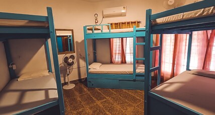 Soul, Varkala Hostel - Black Beach Room Type - 6 Bed AC Mixed Dorm Wing B
