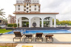1BHK Apartment in Candolim with Pool, WiFi & Balcony | Near Candolim Beach