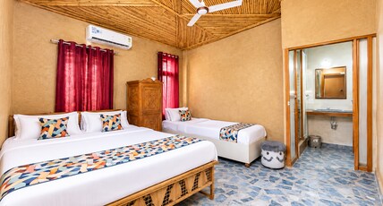 Sai Veda Wellness Near Adbhut Temple, Haridwar Room Type - Mud Room (Quad) Sai Veda Wellness Near Adbhut Temple, Haridwar Room Type - Mud Room (Quad)