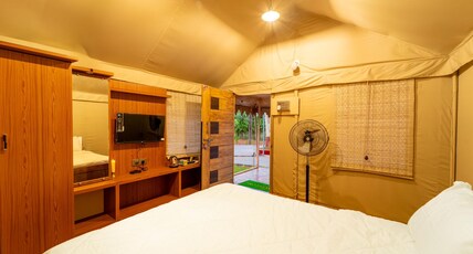 Forest Safari Retreat (FSR) Room Type - AC African Tent 2 (Max 3 sharing)