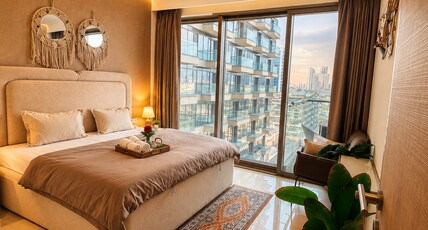 Advait Stays By AGH Room Type - The Beige Haven 2BHK Apartment