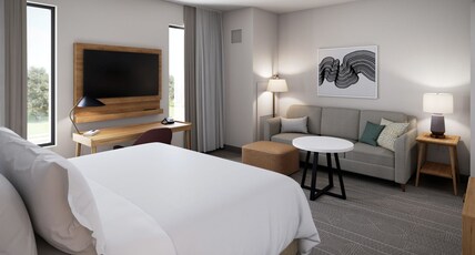 Staybridge Suites NASHVILLE SE - MURFREESBORO Room Type - 1 Queen Bed Studio Mobil Accessible Tub
