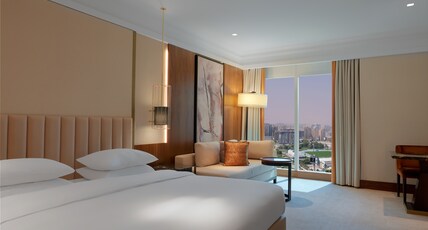 Grand Hyatt Dubai Hotel Room Type - 1 King Bed Skyline View