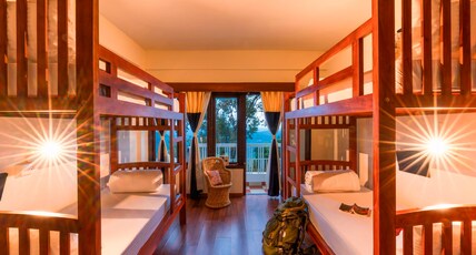 Monkey Tribe Munnar Room Type - 1 Bunk bed | 4 Bed Mixed Dorms | Shared en-suite washroom