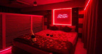 Astoria Stays Private Romantic Suite for Couples in Xandu || 1BHK Studio near Airport Room Type - Astoria Stays Private Romantic Suite for Couples || 1BHK Studio