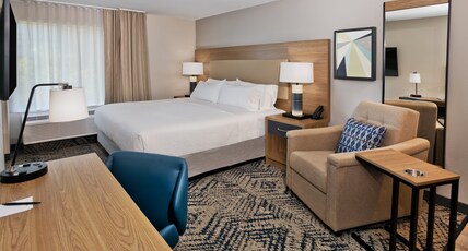 Candlewood Suites DOTHAN Room Type - 1 King Studio Suite Communications Mobility Accessible
