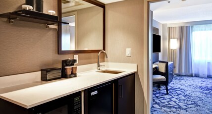 Embassy Suites Raleigh - Durham/Research Triangle Room Type - 1 KING STE HEAR ACC NOSMOK