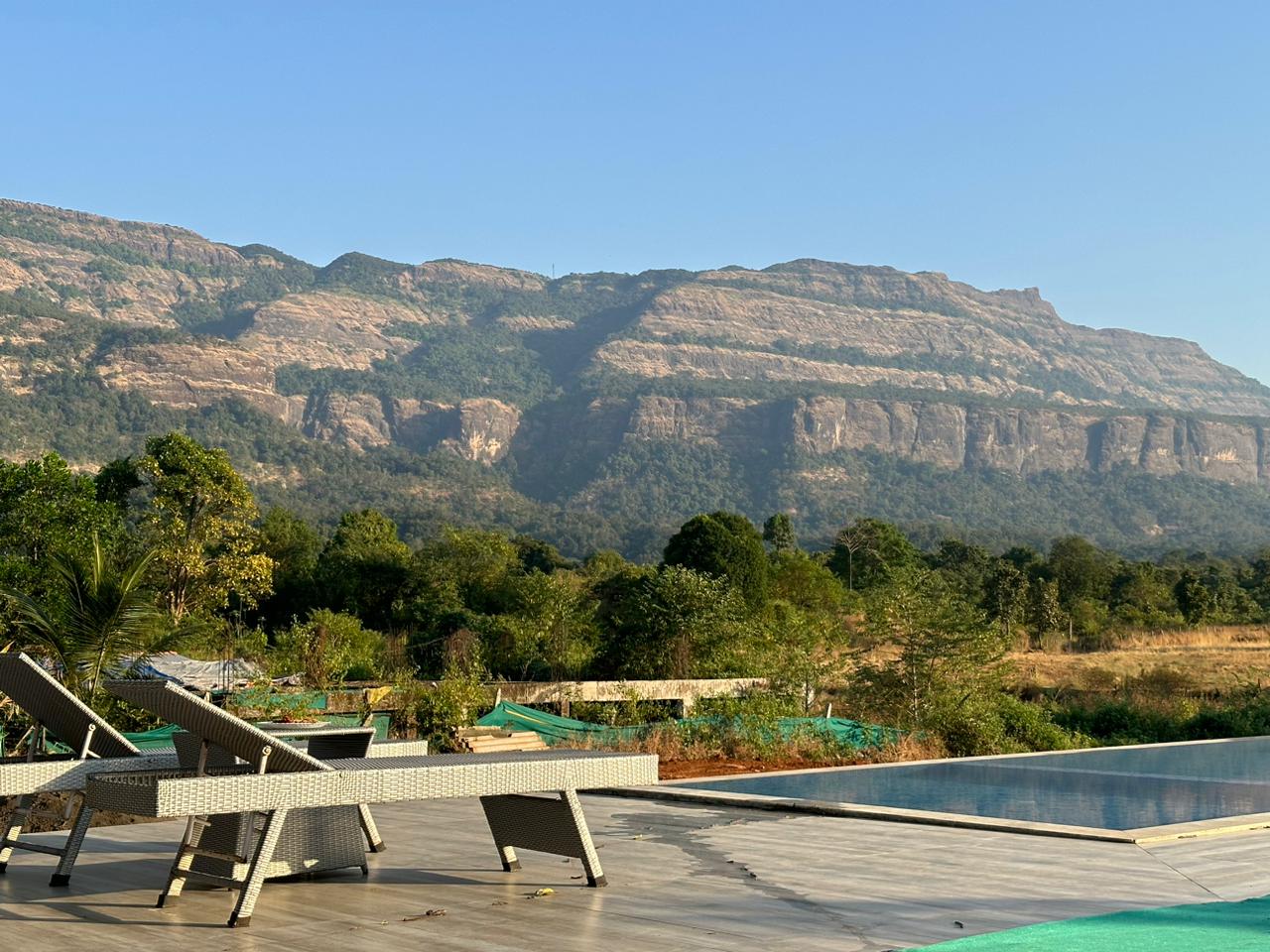 Cozy 2BHK Villa W Pvt Pool in Karjat - Tap to explore photos