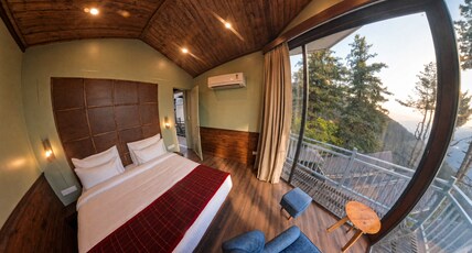 Hamta 270 Cliff Resort - 270 Degree Mountain View Suites, Sethan Manali Room Type - Ace Cliff Duplex Suite with Jacuzzi