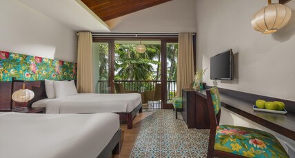 Emerald Hoi An Riverside Resort Room Type - Deluxe twin river view Emerald Hoi An Riverside Resort Room Type - Deluxe twin river view