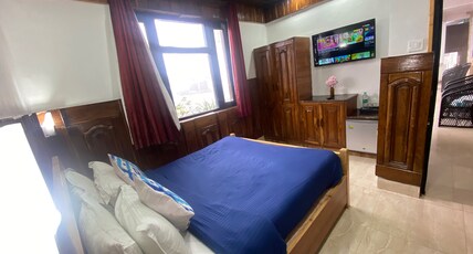 Hotel 24(new bharat) walkable distance from Mall Road Room Type - 101 Double Deluxe room