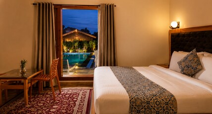 Gauri Hayat Corbett Retreat Room Type - Pool View Superior Room Gauri Hayat Corbett Retreat Room Type - Pool View Superior Room