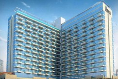 M3M Highrise Studio  Pool & Balcony