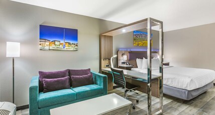 Best Western Sunland Park Inn Room Type - 1 King Bed, Non-Smoking, Larger Room, Sofabed, Microwave And Refrigerator, Full Breakfast Best Western Sunland Park Inn Room Type - 1 King Bed, Non-Smoking, Larger Room, Sofabed, Microwave And Refrigerator, Full Breakfast