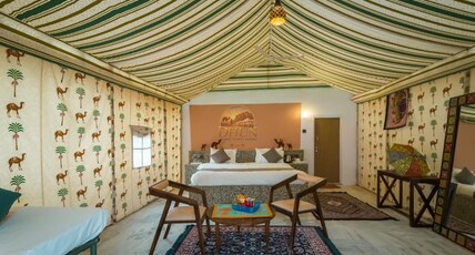 Dhun Desert Camp And Resort Jaisalmer Room Type - Deluxe Tent