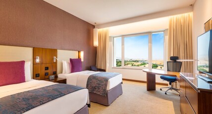 Crowne Plaza Muscat OCEC Room Type - 2 Twin Standard Mountain View Crowne Plaza Muscat OCEC Room Type - 2 Twin Standard Mountain View