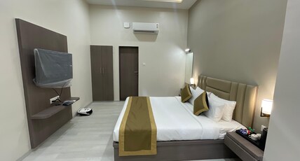 The Byke Select - Shanti Villa | (Pan India Pure Veg Hotel Chain) Room Type - Daisy and Lilly Room -- Balcony with Pool view The Byke Select - Shanti Villa | (Pan India Pure Veg Hotel Chain) Room Type - Daisy and Lilly Room -- Balcony with Pool view