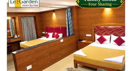 Hotel Le Garden Room Type - Family Room Four Sharing Hotel Le Garden Room Type - Family Room Four Sharing