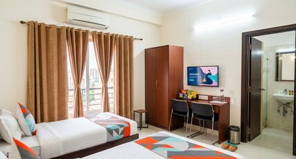 Krishna Kunja | Luxurious Rooms 13 mins from Airport Room Type - Twin Bedded  Room with Balcony