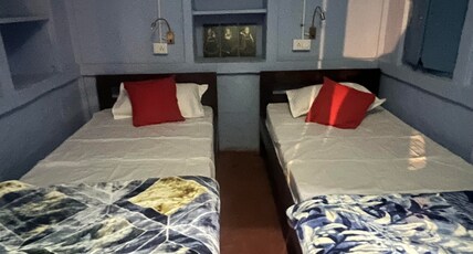 Ghumakkad | Home for every Explorer Room Type - Single Bed Room | 2 Bed in AC Bedroom | Shared Attached Bathroom
