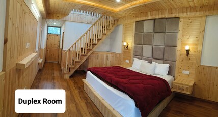 Sky Heaven Retreat Jibhi Room Type - Duplex Family Room with balcony