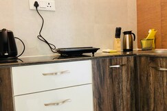 BluO Lake View 1BHK New Town - Terrace Garden, Gym