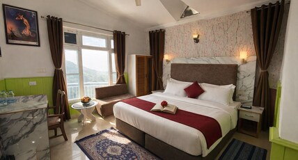 Great Himalayan Resorts Room Type - Deluxe Room (Side valley view) Great Himalayan Resorts Room Type - Deluxe Room (Side valley view)