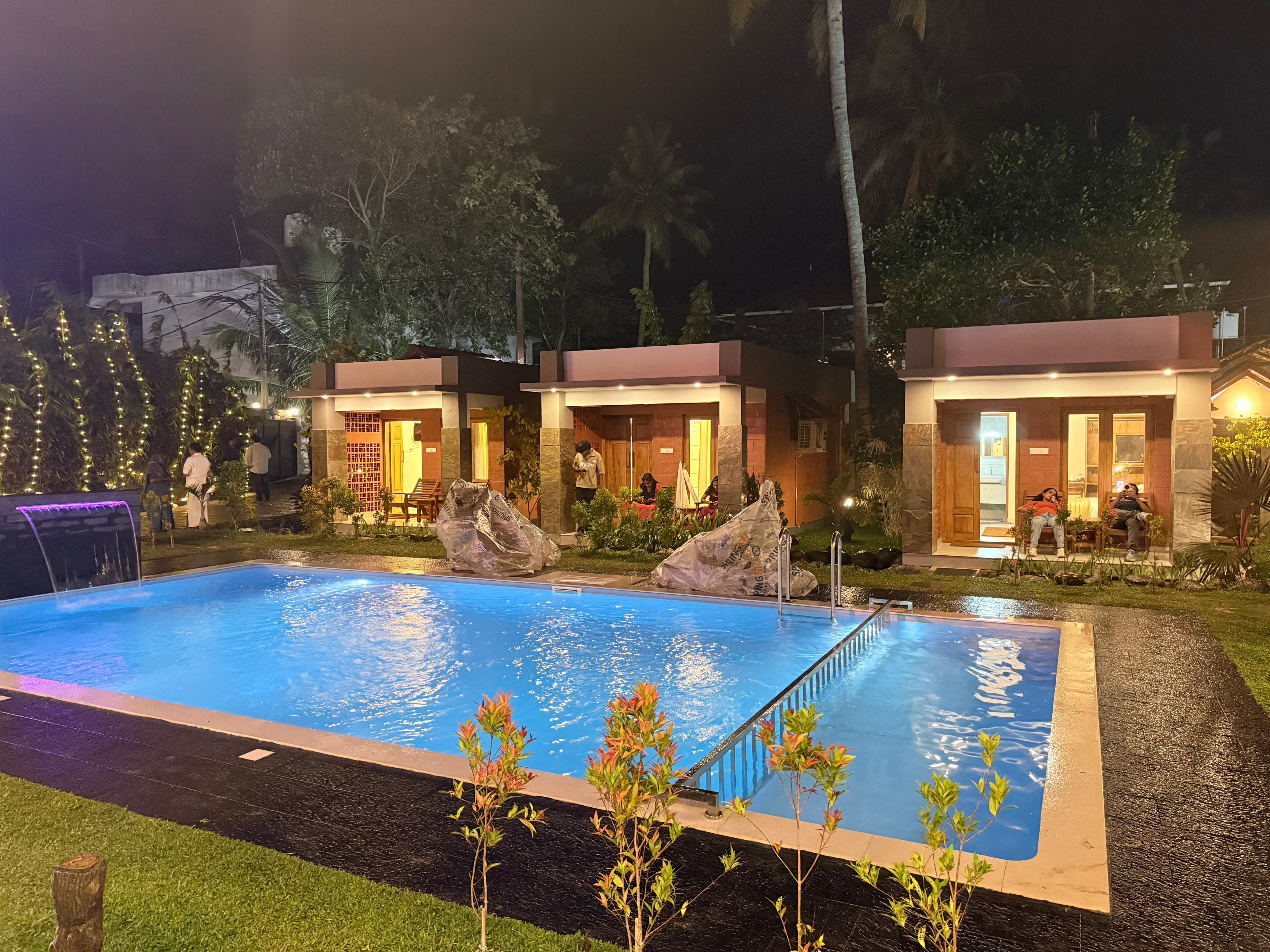 Aruvi on the cliff | Cottages and Pool - Tap to explore photos